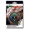 Гигрометр аналоговый термометр для террариума Repti-Zoo Glowing Thermo Hygrometer 7х75х10 мм Черный (RZ-RHT04)