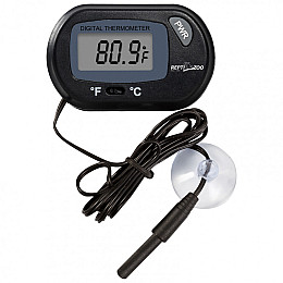 Термометр цифровой для террариума Repti-Zoo Digital Thermometer 55х40х10 мм Черный (RZ-RT05)