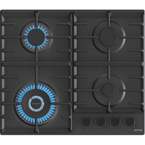 Газова варильна поверхня Gorenje GW642SYB Чорний (6636665)