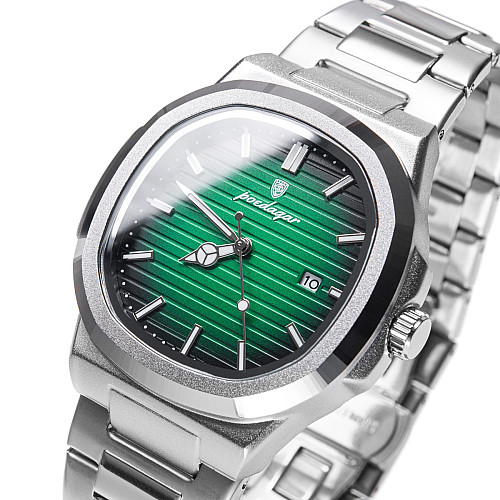 Наручні годинники чоловічі Poedagar Great Limited Сріблястий (3395)