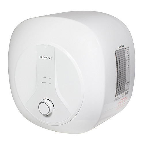 Бойлер OnlyHeat D10-15RM 10 л над мойкою Білий