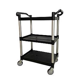 Тележка сервировочна One Chef 80х100 см Чорна