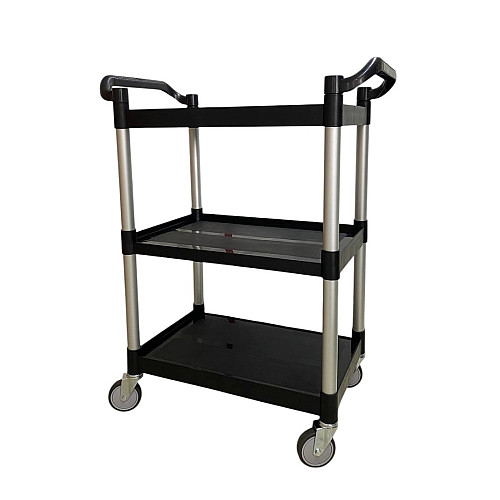 Тележка сервировочная One Chef 80х100 см Черная