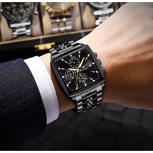 Наручные часы мужские Poedagar Parus Черный (3421)