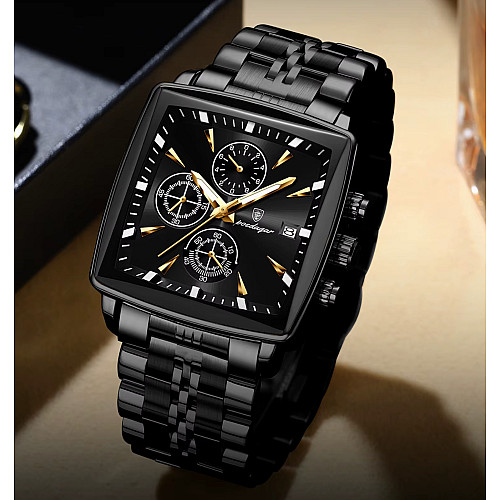 Наручные часы мужские Poedagar Parus Черный (3421)