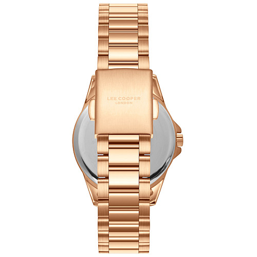 Наручні годинники жіночі Lee Cooper Korsica Рожеве золото (3428)