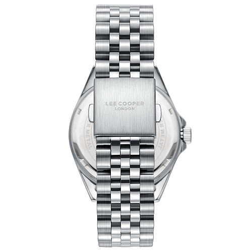 Наручні годинники чоловічі Lee Cooper Daytona Blue Сріблястий (3431)