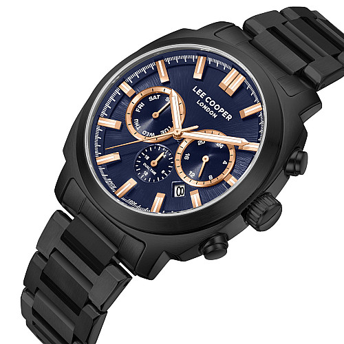 Наручні годинники чоловічі Lee Cooper Trader Чорний (3437)