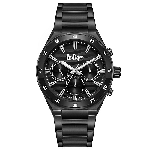 Наручні годинники чоловічі Lee Cooper Hit Black Чорний (3439)