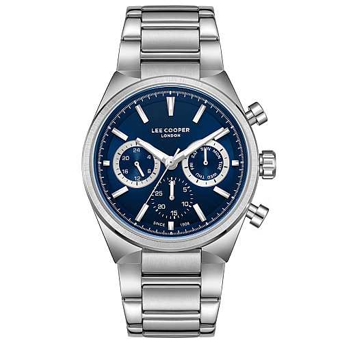 Наручні годинники чоловічі Lee Cooper Forever Сріблястий (3442)