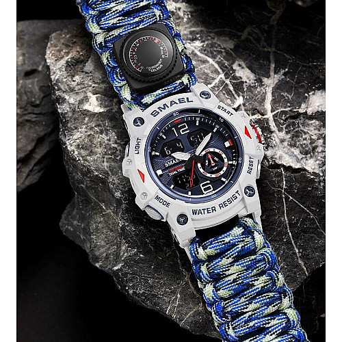 Часы наручные мужские Smael 8007N Beige (17787-hbr)