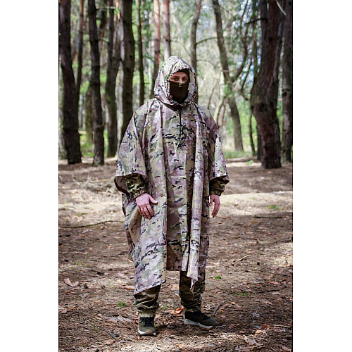 Плащ-палатка плащевка Family Story 145x240 см Мультикам (1791385)