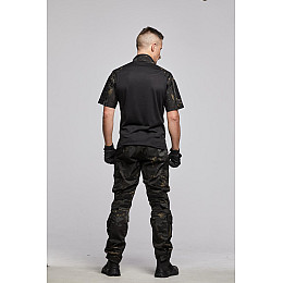 Тактична чоловіча сорочка Family Story Ubacs XS Чорний мультикам (1718337s7)