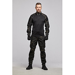 Тактичні військові штани чоловічі Family Story Ріп-Стоп 48 Чорний Мультикам (2382518s8)