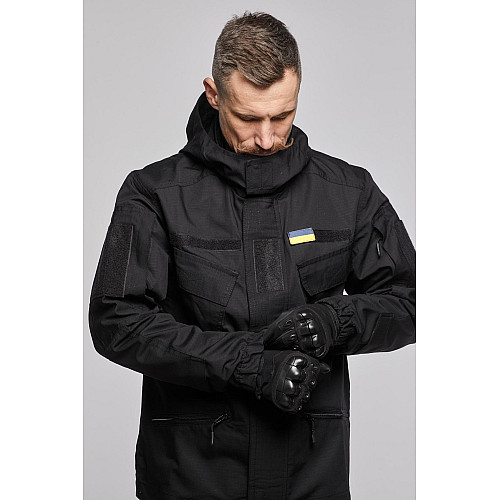 Куртка військова чоловіча Family Story ЗСУ Рип-Стоп S Чорний (1381564s8)