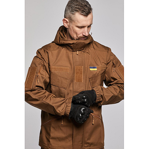 Куртка військова чоловіча Family Story ЗСУ Рип-Стоп 2XL Койот (1382760s4)