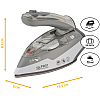 Утюг First Austria FA-5640-3 1100 Вт 70 мл Серый (104027632)