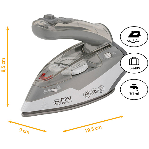 Утюг First Austria FA-5640-3 1100 Вт 70 мл Серый (104027632)