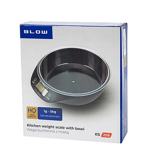 Веси кухонні електронні Blow KS206 Black