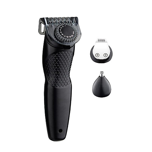 Чоловічий тример для бороди та вух Zilan ZLN8719 4в1 Чорний