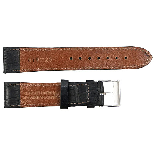 Ремешок для годинників Mykhail Ikhtyar 20х1.8х2 см Чорний (S619-20S black)
