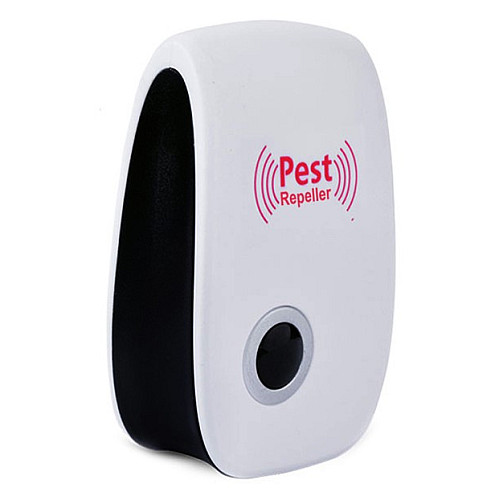 Электронный отпугиватель для насекомых No Brand Pest Repeller 9x3x6 см Бело-черный (2104618538)