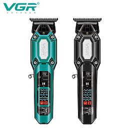 Машинка для стрижки волос VGR V-900 Barber Зелений (2527111768)