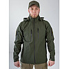 Куртка чоловіча No Brand Soft Shell 3XL Оливковий (2545104077)