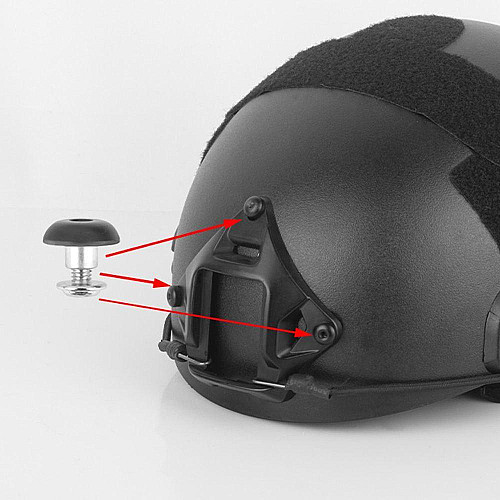 Шрауд для шлема No Brand Fast 10x9.4 см Чорний (2568611324)