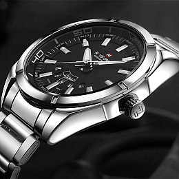 Наручные часы мужские NaviForce Rocket Серебристый (2571491027)