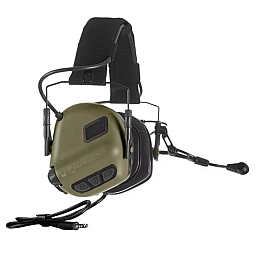Наушники активні захисні EARMOR M32 Plus Оливковий (2572639176)