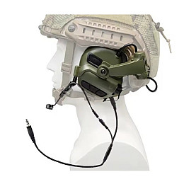 Кріплення чебурашки EARMOR M16A до навушників M31/M32 Plus Оливковий (2573607274)