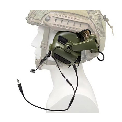 Кріплення чебурашки EARMOR M16A до навушників M31/M32 Plus Оливковий (2573607274)