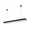 Светильник линейный Lightwell LW-LINE-WIDE-36W-B 3000K 120x20x5.5 см Черный (303129)