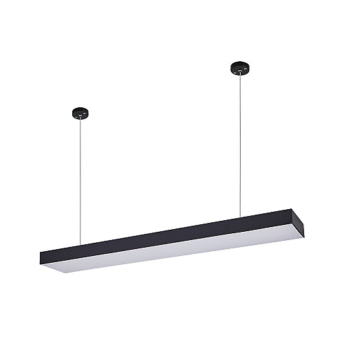Светильник линейный Lightwell LW-LINE-WIDE-36W-B 3000K 120x20x5.5 см Черный (303129)