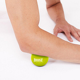 Массажный силиконовый мяч PowerPlay PP-4354 Silicone Lacrosse Ball 6.5 см Зеленый