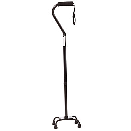 Трость регулируемая четырехопорная MED1 SC3001 Черный