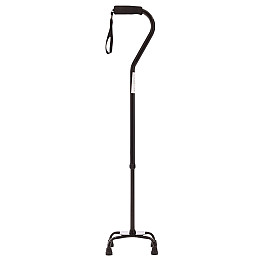 Трость регулируемая четырехопорная MED1 SC3001 Черный