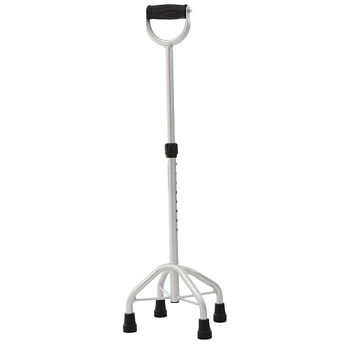 Трость регулируемая четырехопорная с усиленной базой и U-подобной ручкой MED1 SC3201 Серый