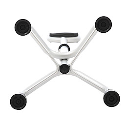 Трость регульована чотирьохопорна з посиленою базою та U-подібною ручкою MED1 SC3201 Сірий