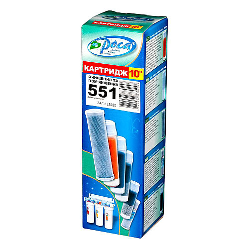 Картридж пом'якшення води для проточних систем Роса 551 10"