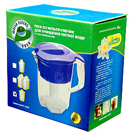 Фільтр-кувшин з картриджем Роса 331 Лотос 4 л (677)