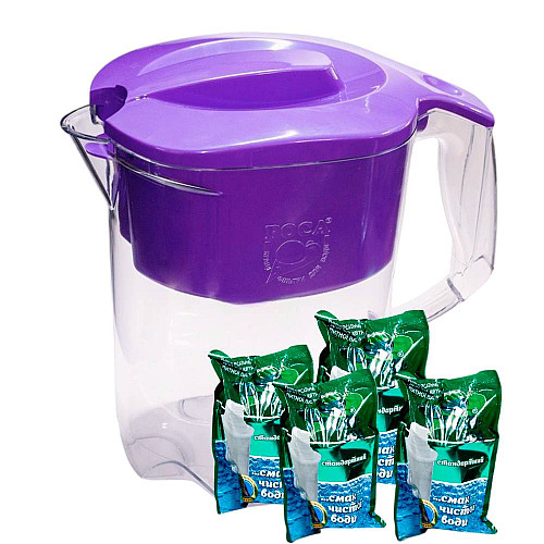 Фильтр-кувшин Роса 331 Лотос 4 л + 4 картриджа (678)