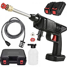 Мойка высокого давления No Brand RD-1013 2 аккумулятора Черный (2104618590)