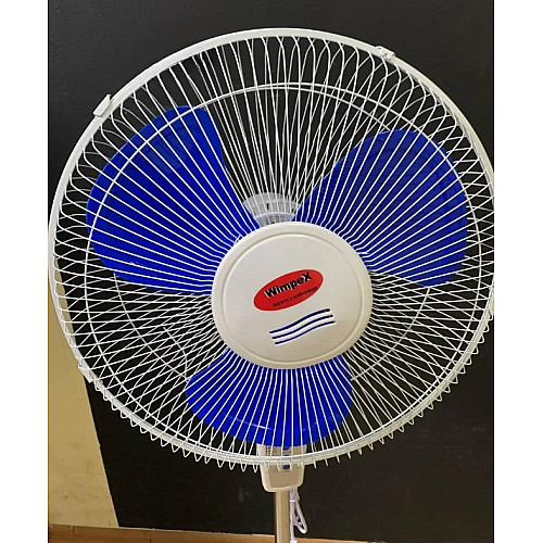 Напольный вентилятор WimpeX Wx-1603 R Бело-синий (2104618592)