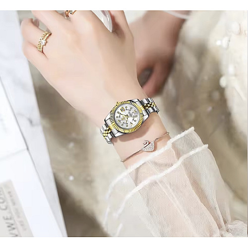 Наручні годинники жіночі Poedagar Princess Сріблястий (3461)