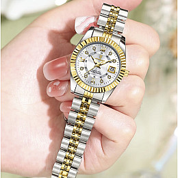 Наручні годинники жіночі Poedagar Princess Сріблястий (3461)