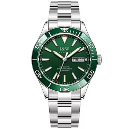 Наручні годинники чоловічі Carnival Diver 10 Bar Сріблястий (3496)