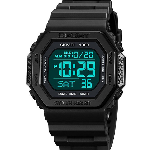 Наручні годинники чоловічі Skmei Navi Чорний (3505)