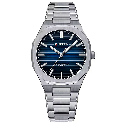 Наручні годинники чоловічі Curren Lester Сріблястий (3519)